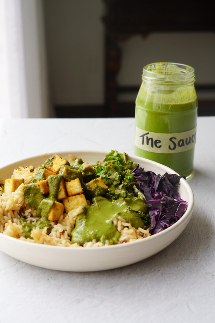 Green Sauce (that we put on everything!) - Fit Foodie Finds