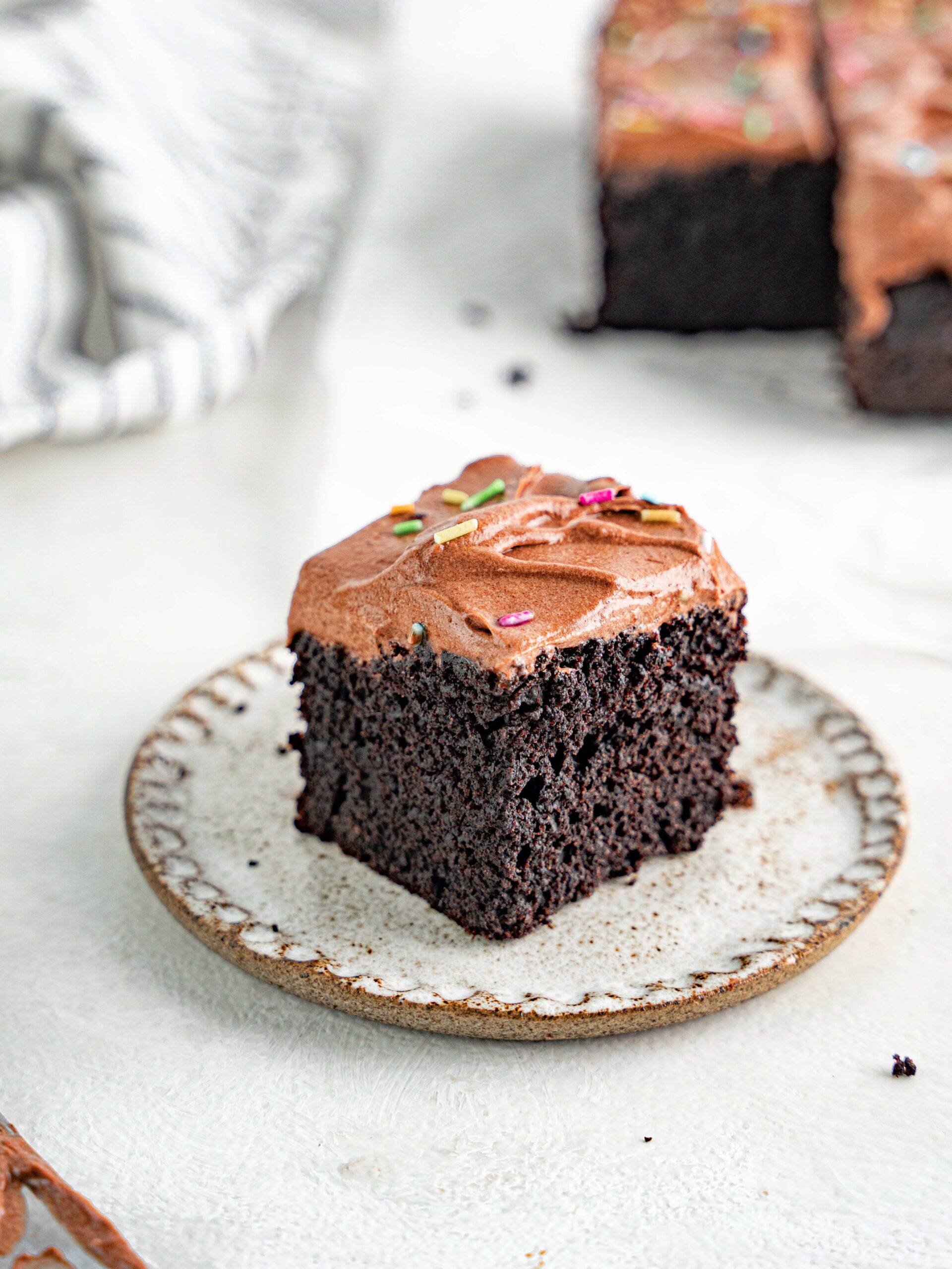 Mexican Chocolate Cake with Espresso Frosting | DessArts