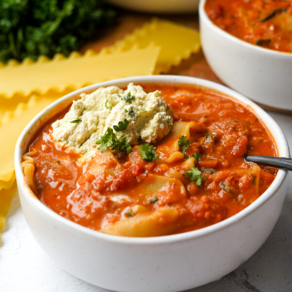 Vegan Lasagna Soup - PlantYou
