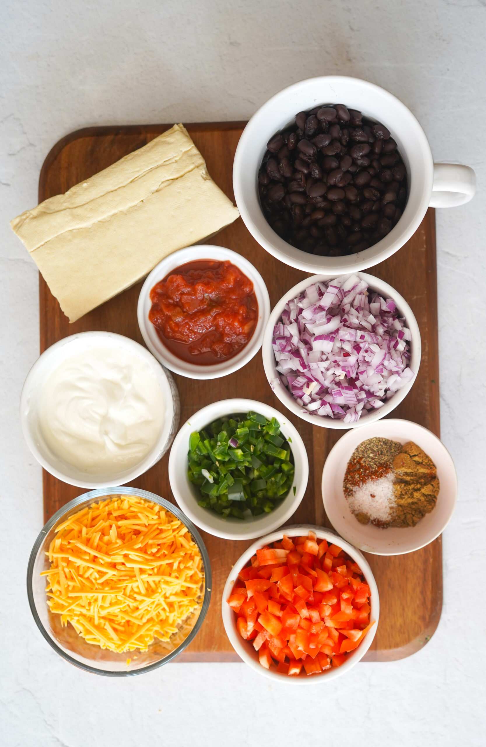 vegan quesadillas ingredients