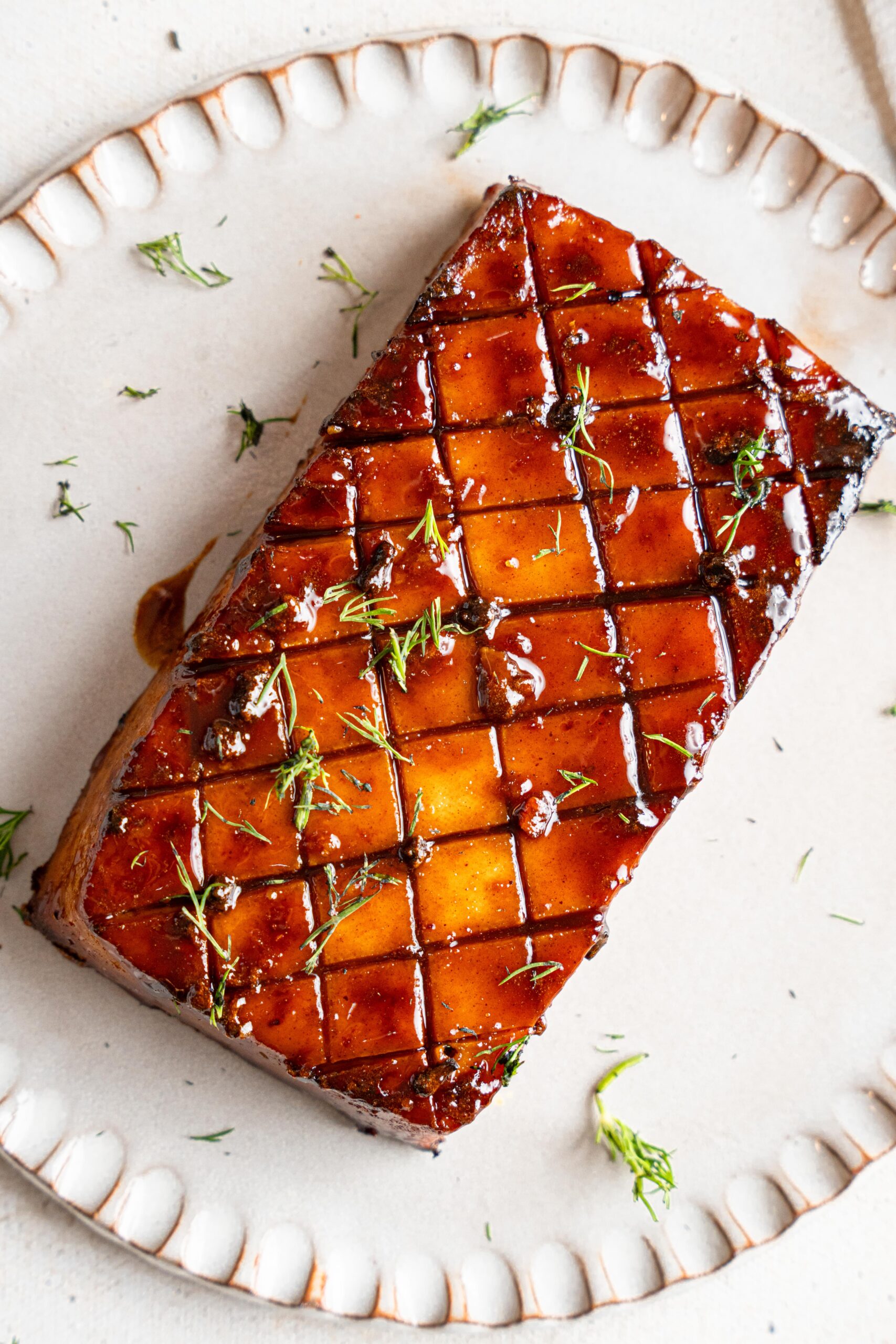 Delicious Glazed Vegan Ham! - Oil Free - A Plantiful Path
