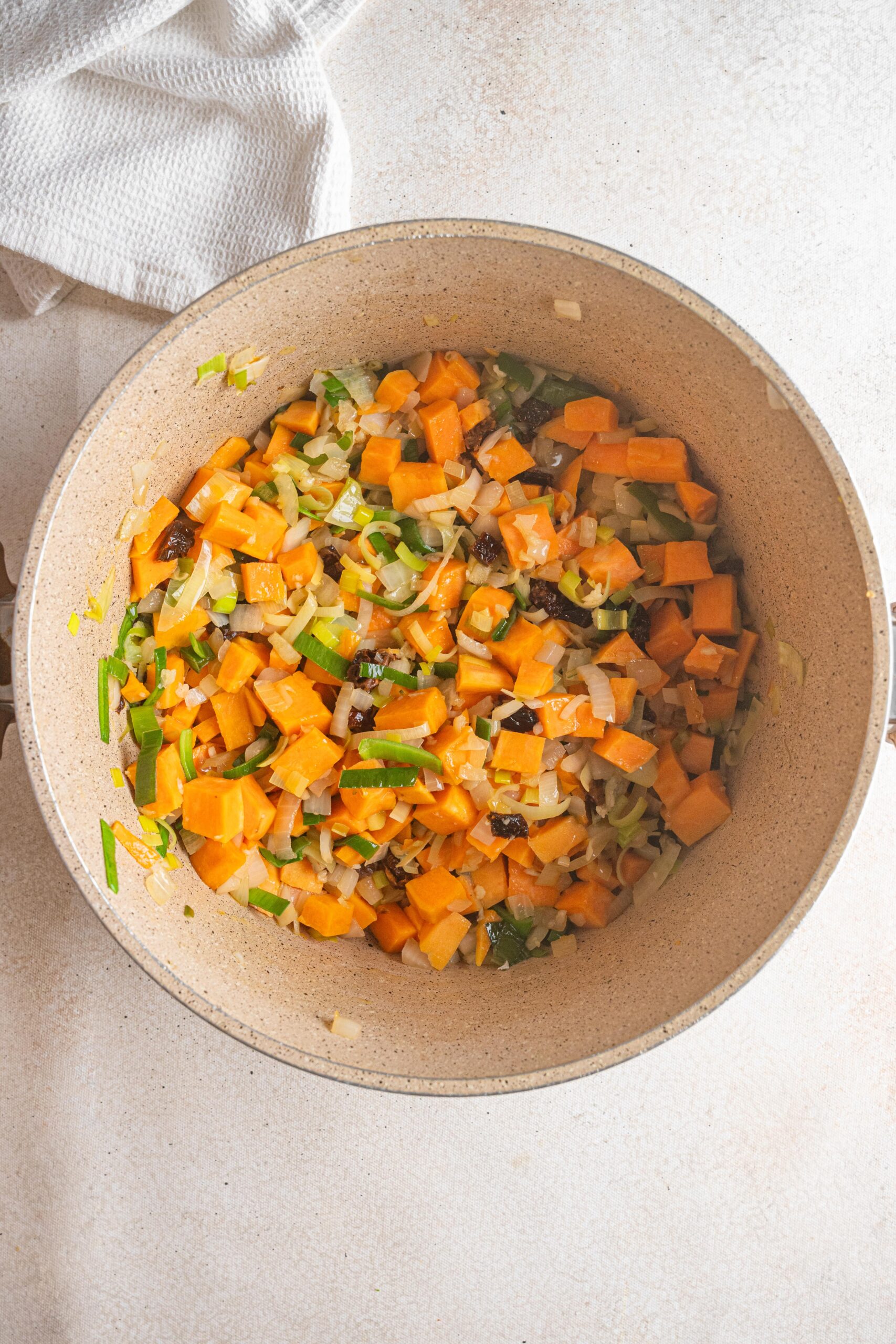 marry me tuscan vegetable soup ingredients sauteed
