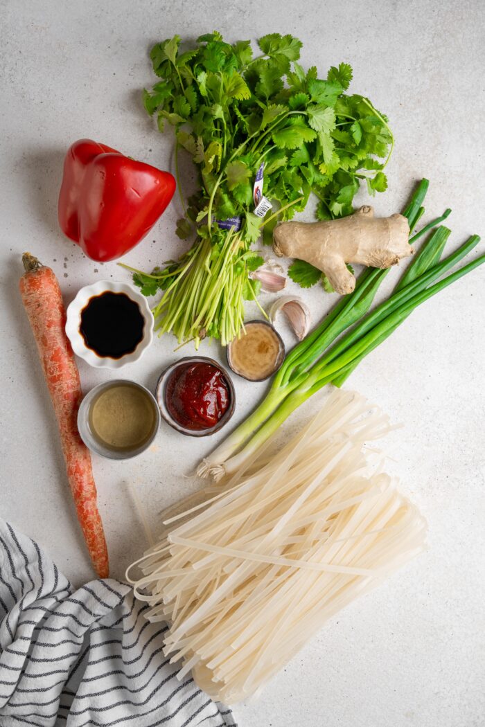 fiery gochujang noodles ingredients