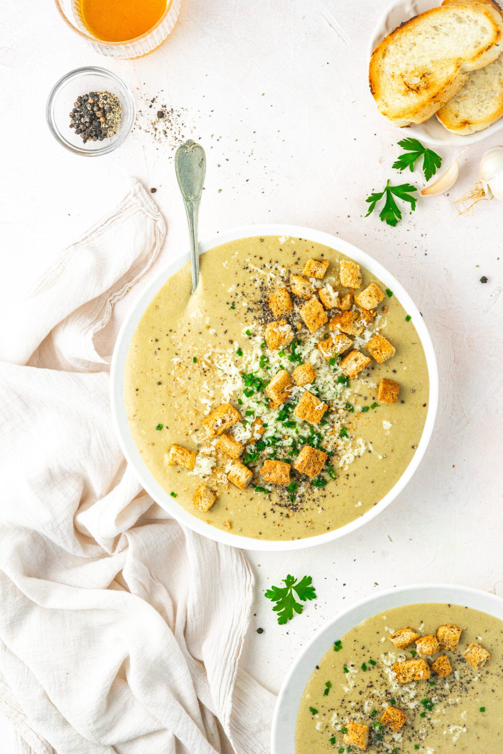 30 Clove Garlic Soup-image