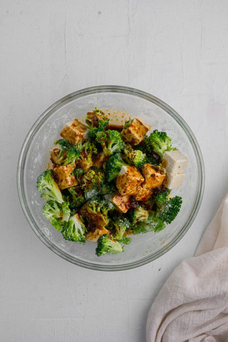 Sheet Pan Tofu and Broccoli (With Green Goddess Sauce) - PlantYou
