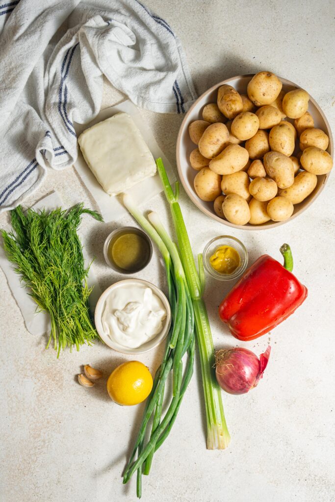 Smashed Potato Salad - PlantYou