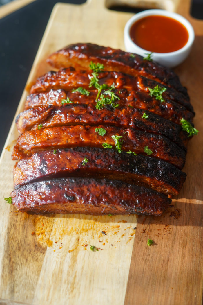 vegan sticky seitan ribs plantyou