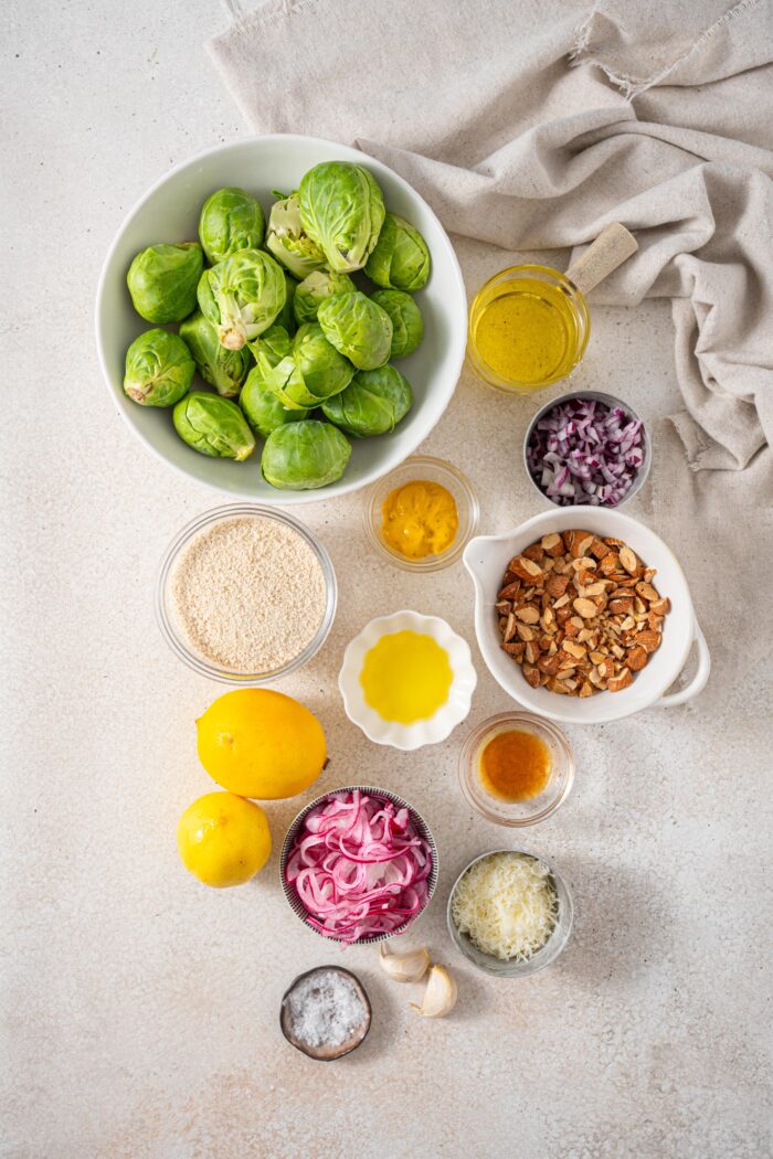 warm brussels sprouts ingredients for salad plantyo