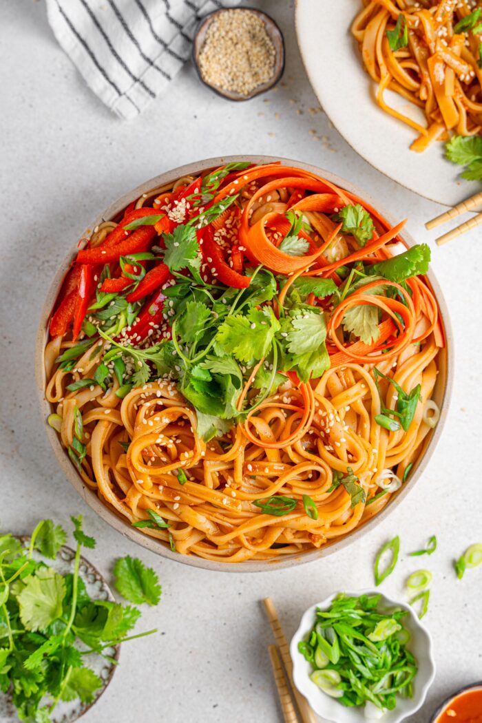 fiery gochujang noodles plantyou