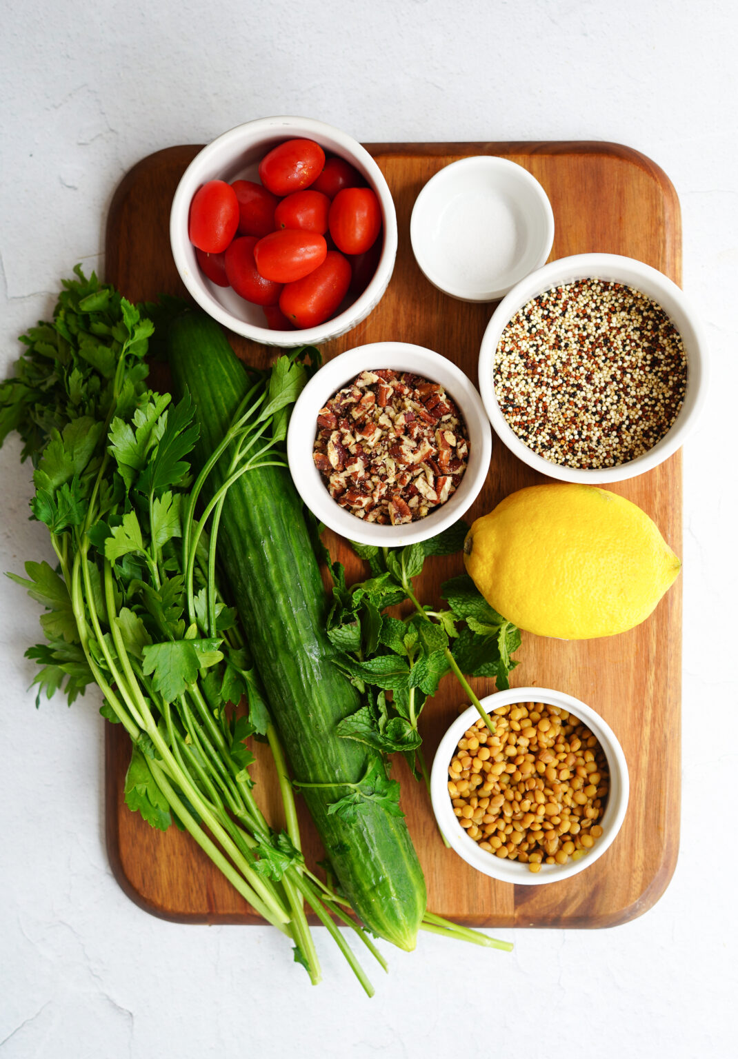 lentil quinoa salad ingredients