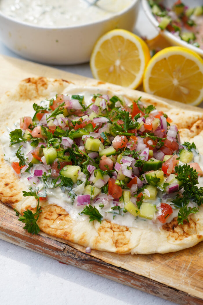 shirazi salad pitas plantyou