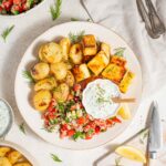 vegan greek bowl