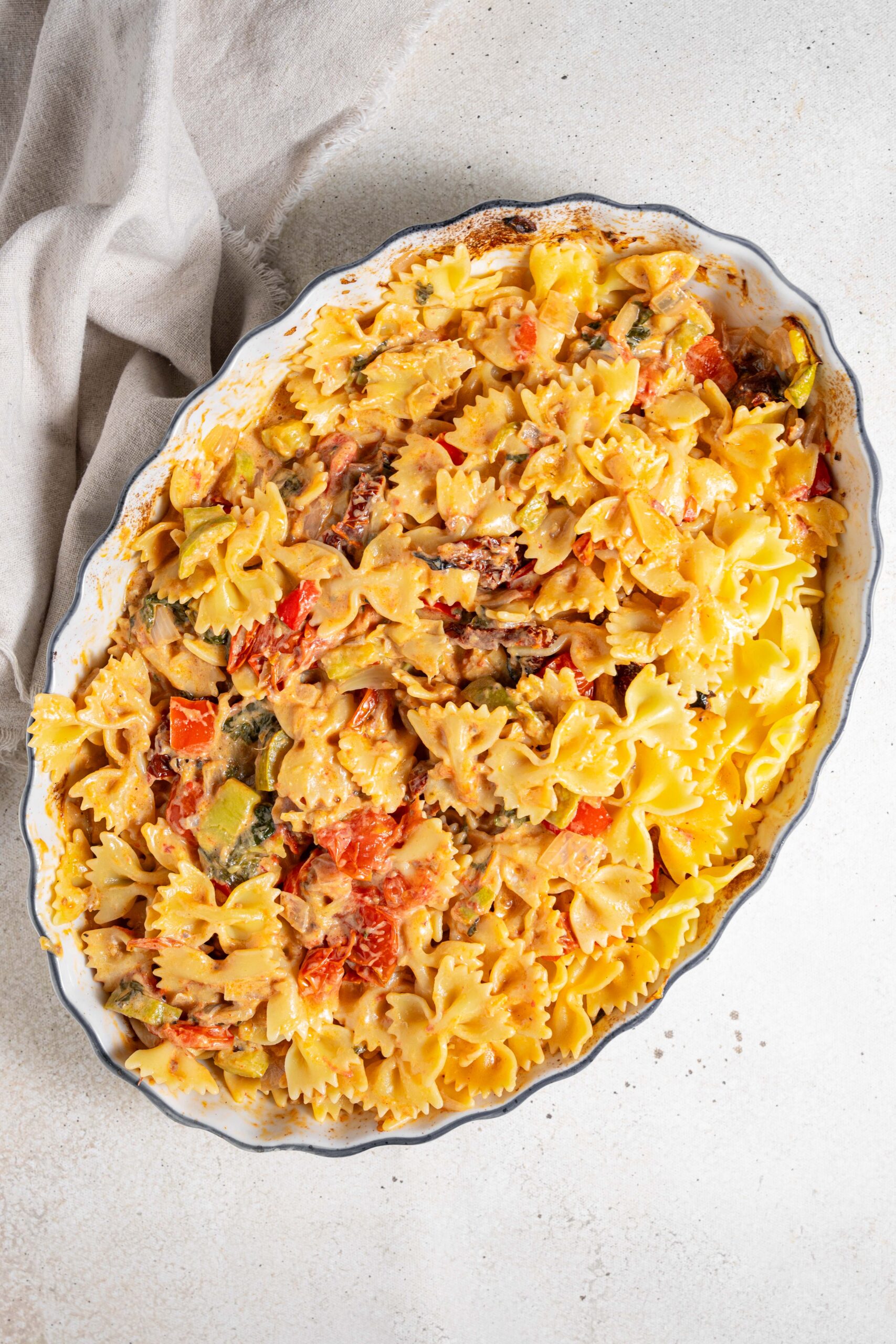 Creamy Roasted Vegetable Pasta-image