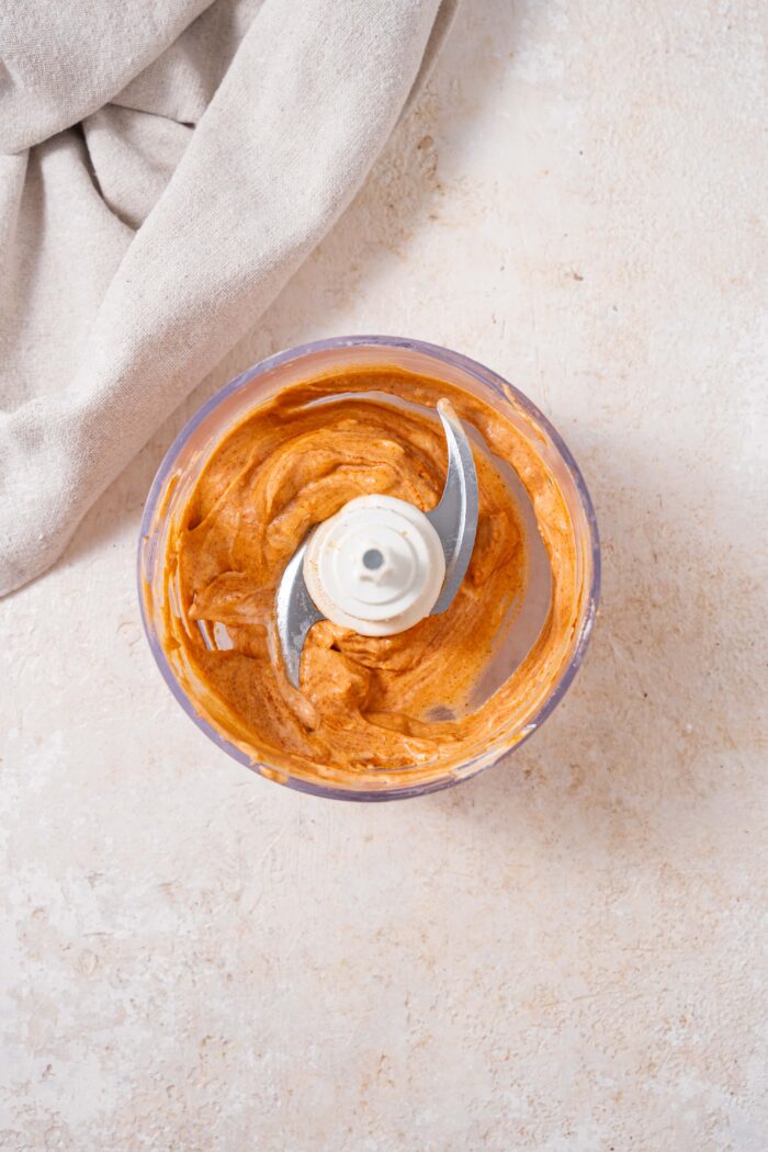 spicy creamy marinade for the cauliflower