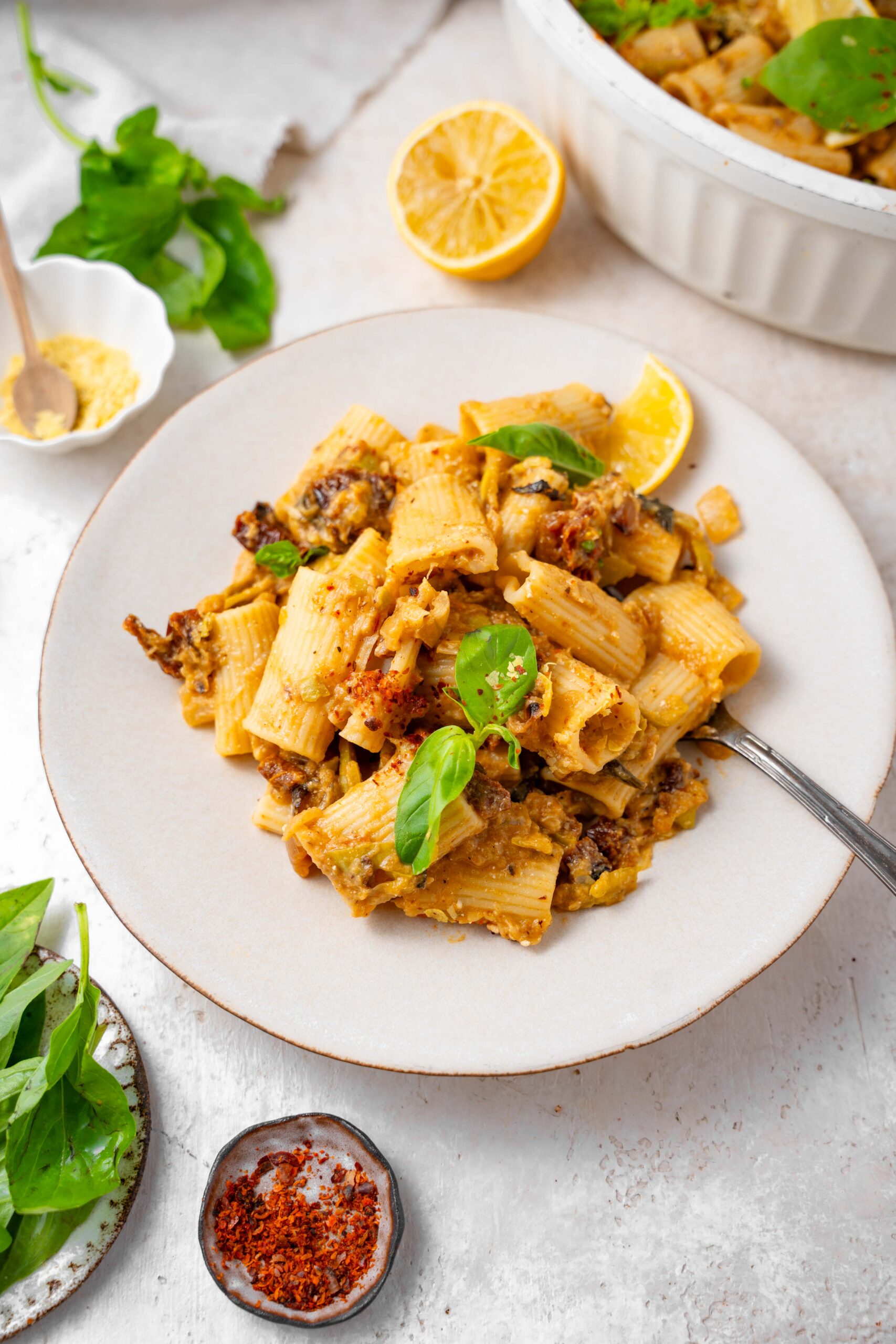 Zucchini Lemon Pasta - PlantYou