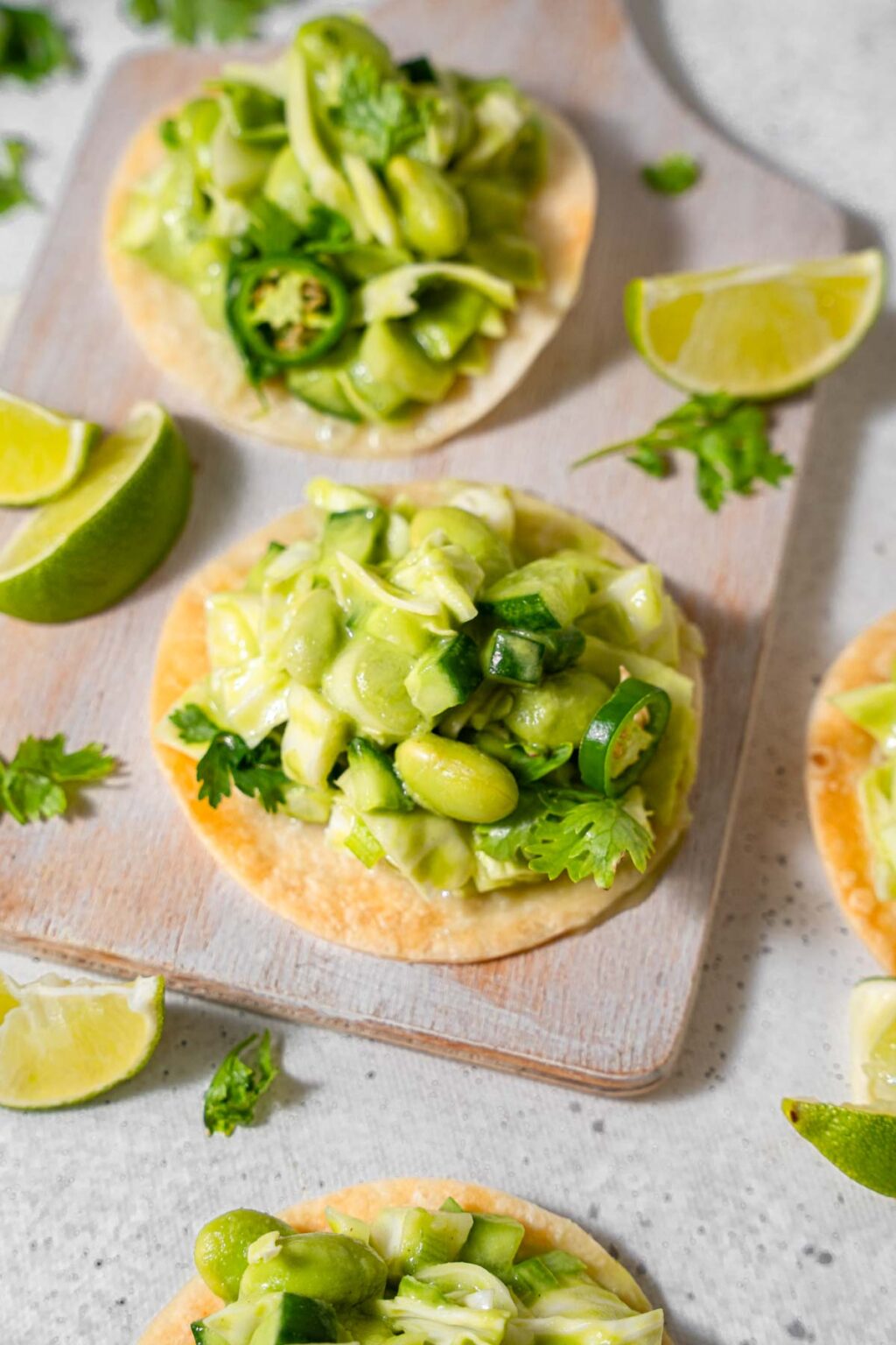 Green Goddess Salad Tostadas - PlantYou