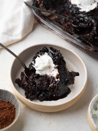 Pudding cake title image.
