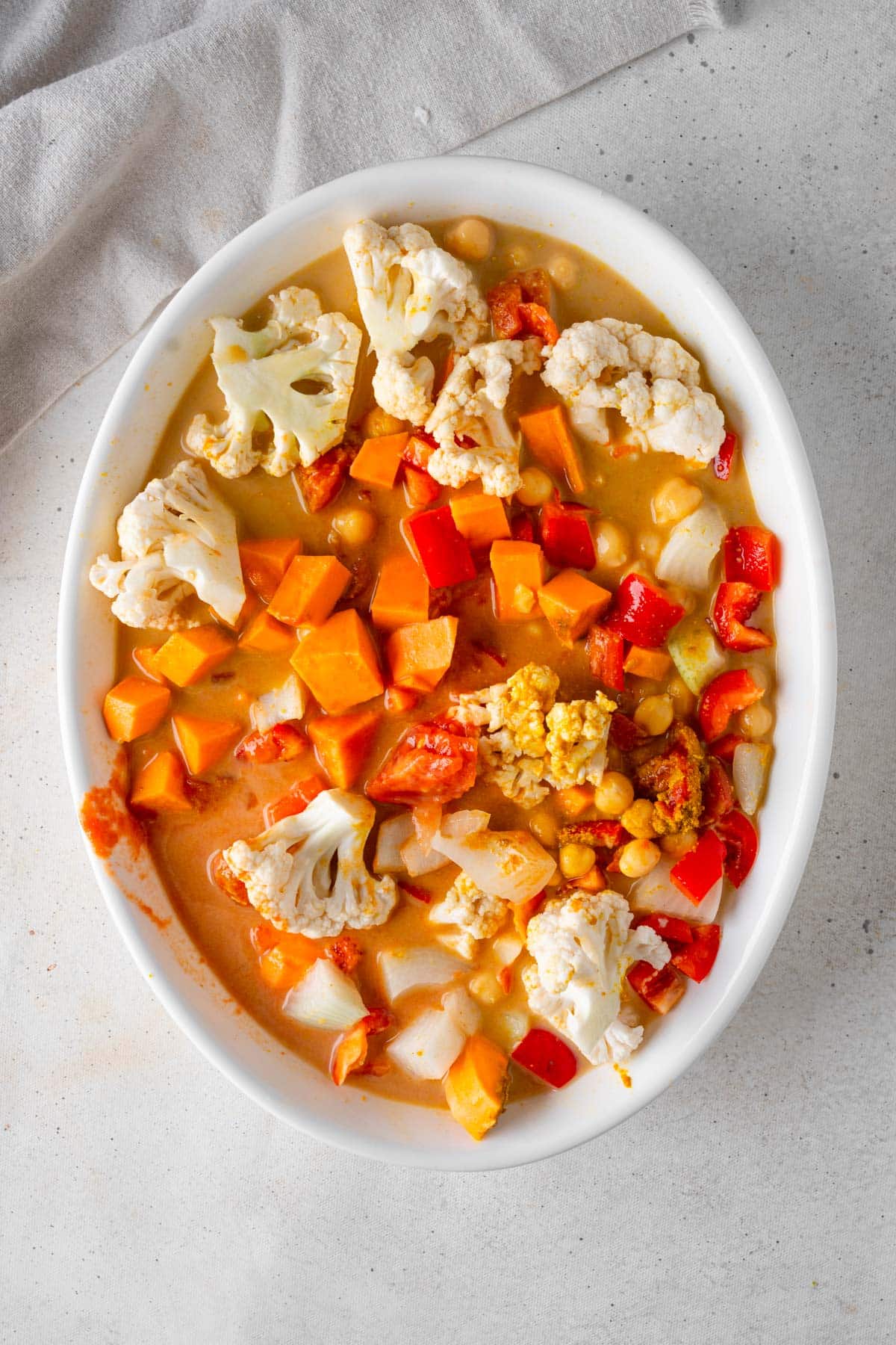 Roasted Vegetable Curry - PlantYou