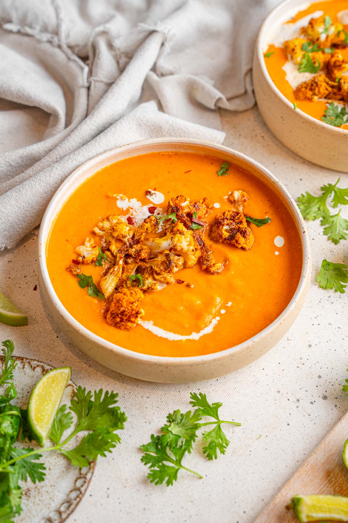 Sweet Potato Cauliflower Soup-image