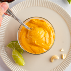 Vegan chipotle mayo.