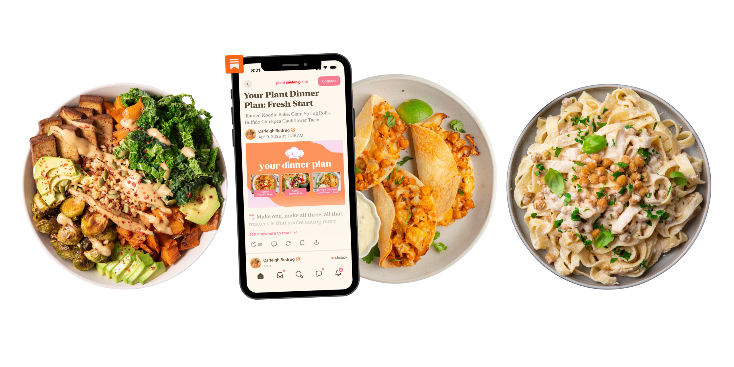 PlantYou Substack Banner - Recipes